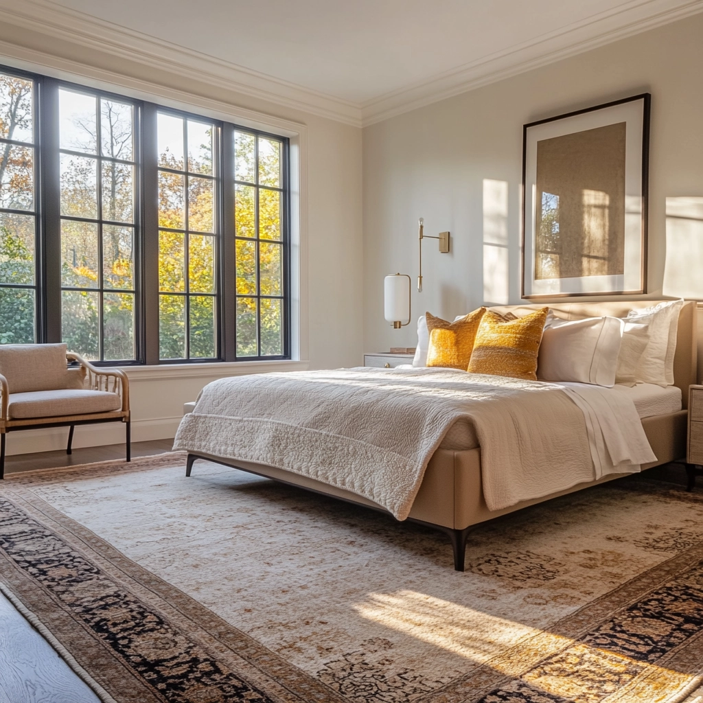 vintage rug bedroom 65