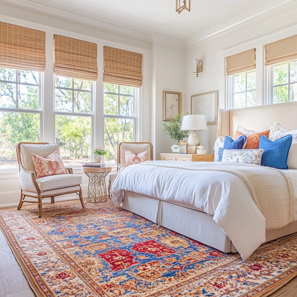 vintage rug bedroom 67