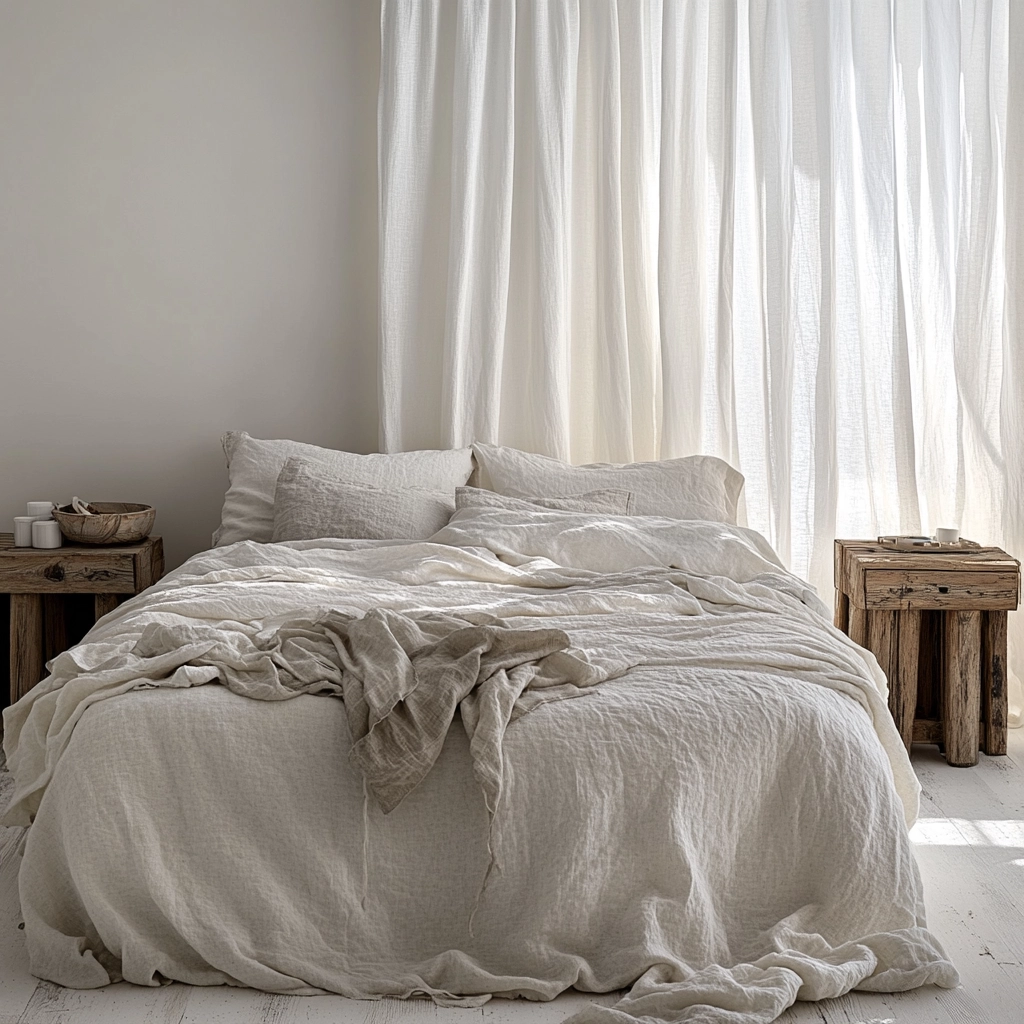 white and beige bedroom 2