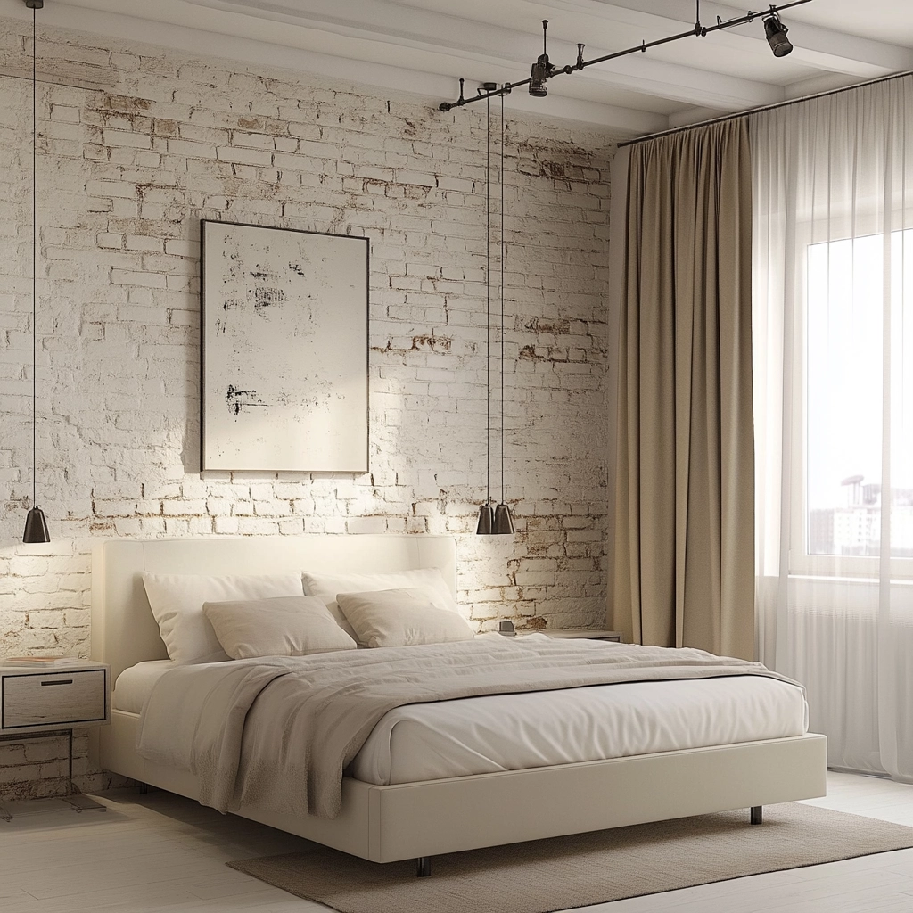 white and beige bedroom 25