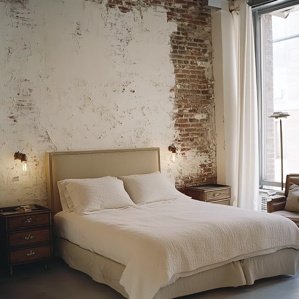 white and beige bedroom 27