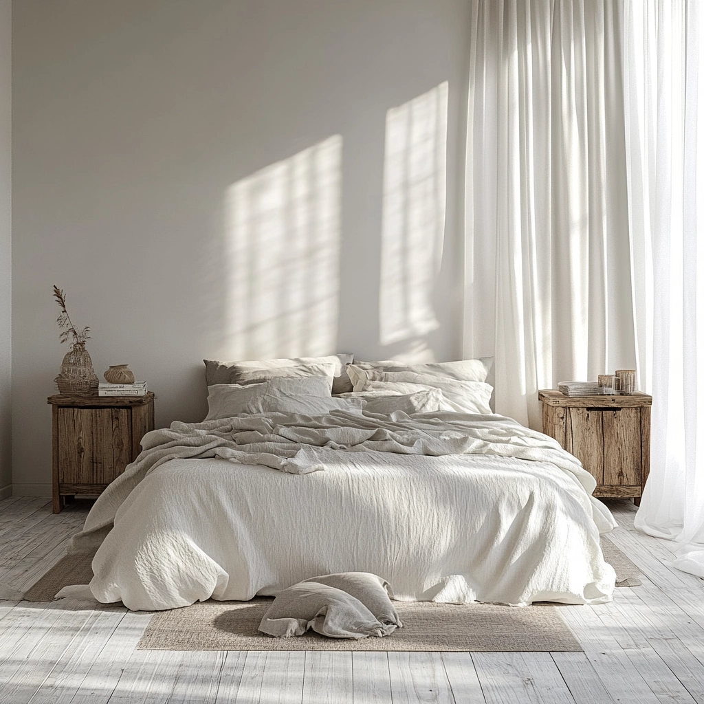 white and beige bedroom 3