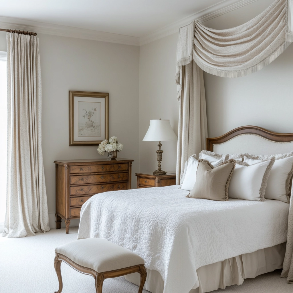 white and beige bedroom 30