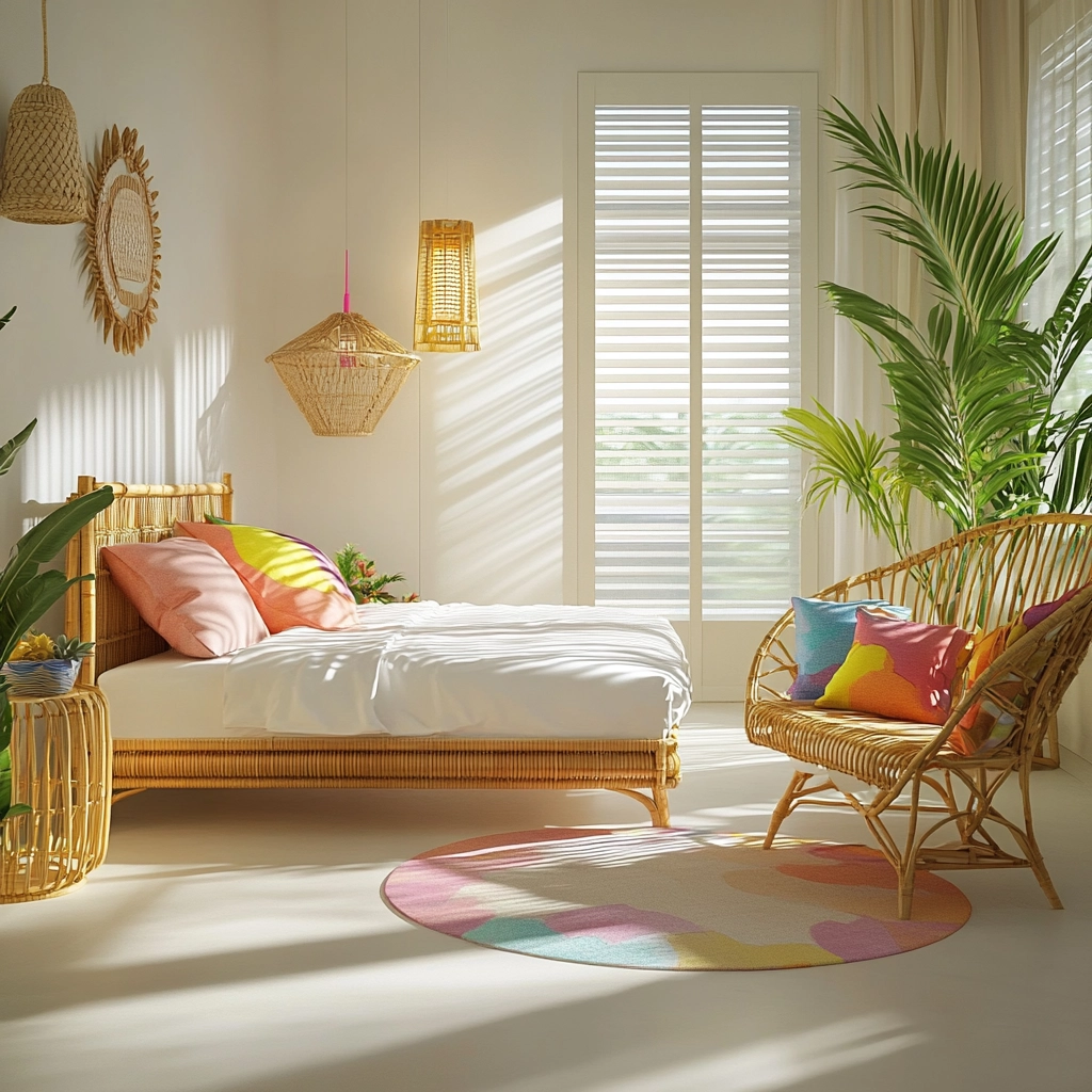 white and beige bedroom 72