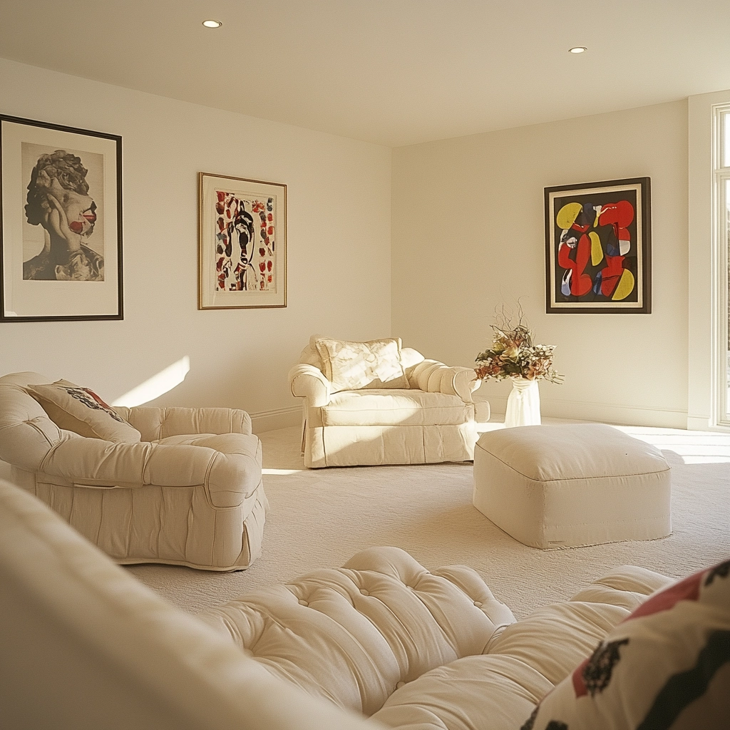 white and beige bedroom 73