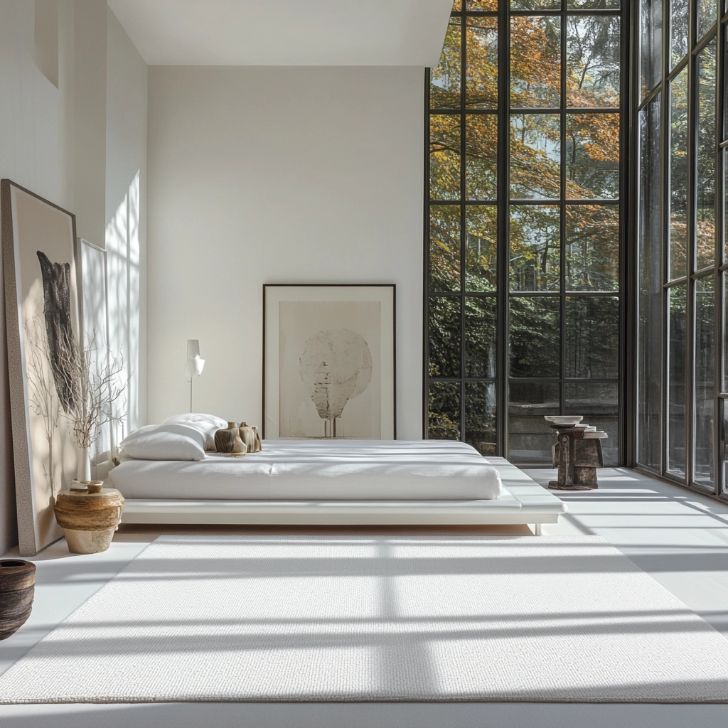 white rug bedroom 12