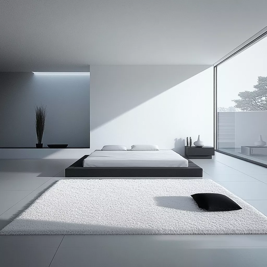 white rug bedroom 24