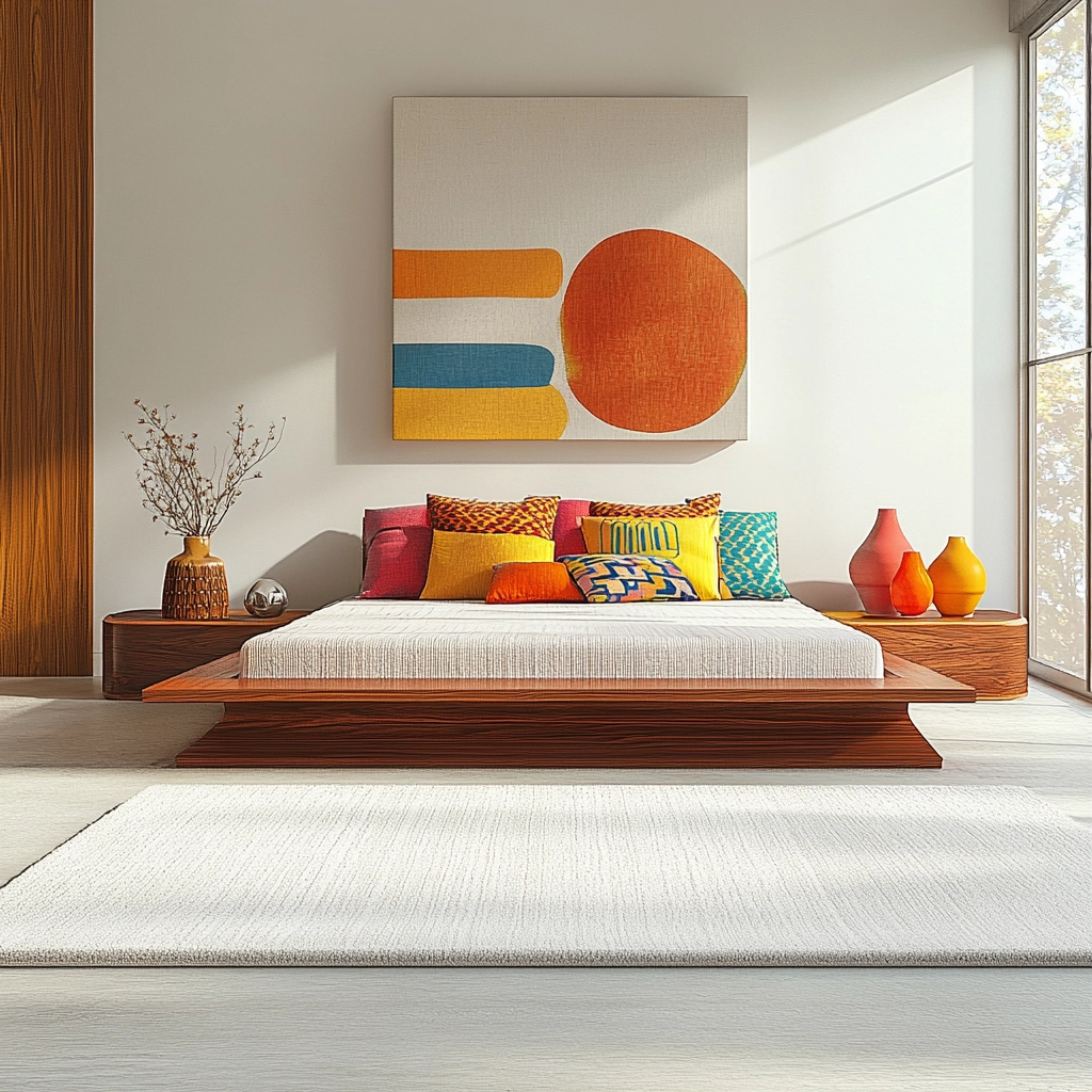 white rug bedroom 35