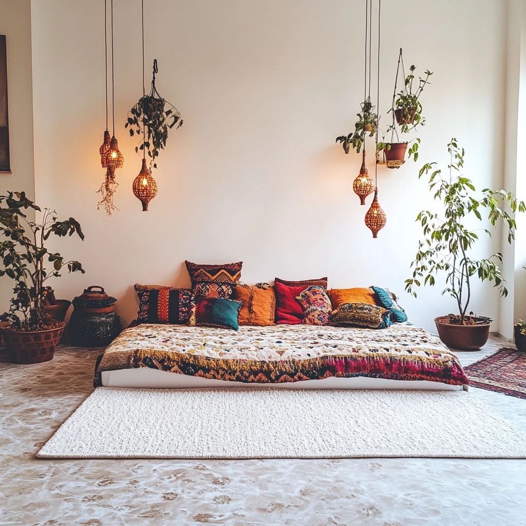 white rug bedroom 5