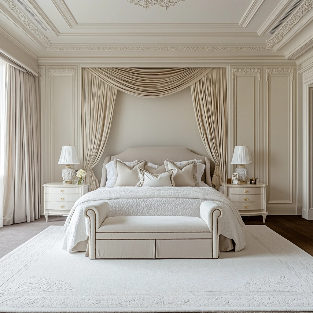 white rug bedroom 69