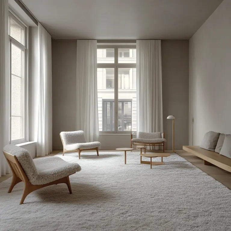 wool carpet living room 1