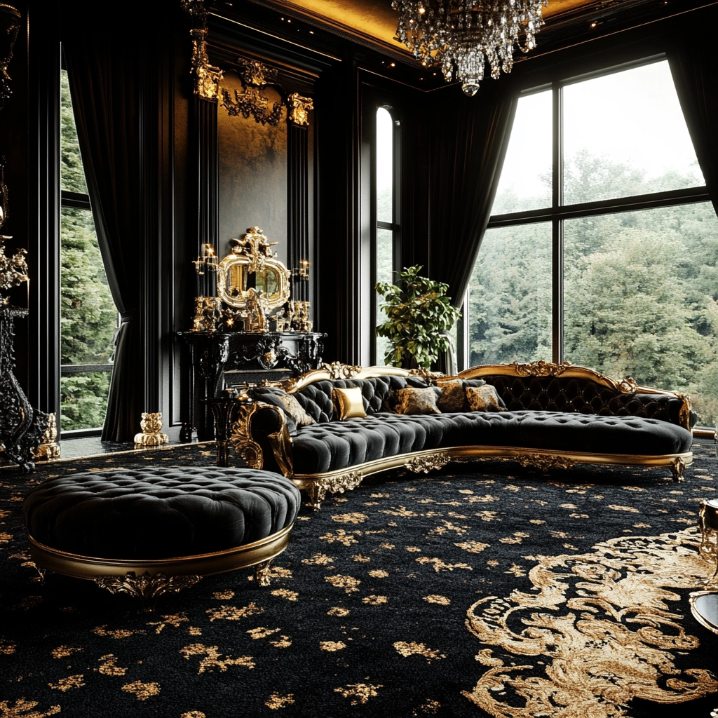 wool carpet living room 24