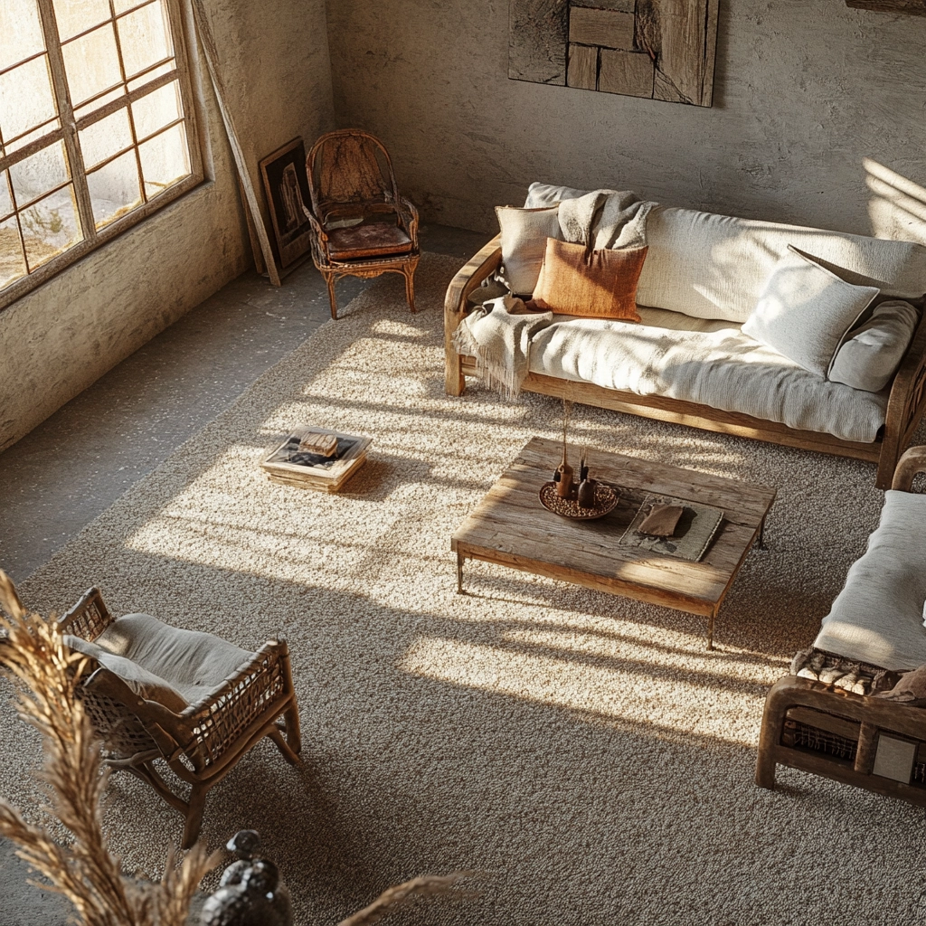wool carpet living room 29