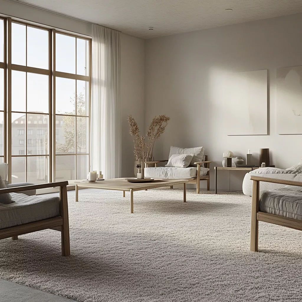 wool carpet living room 3