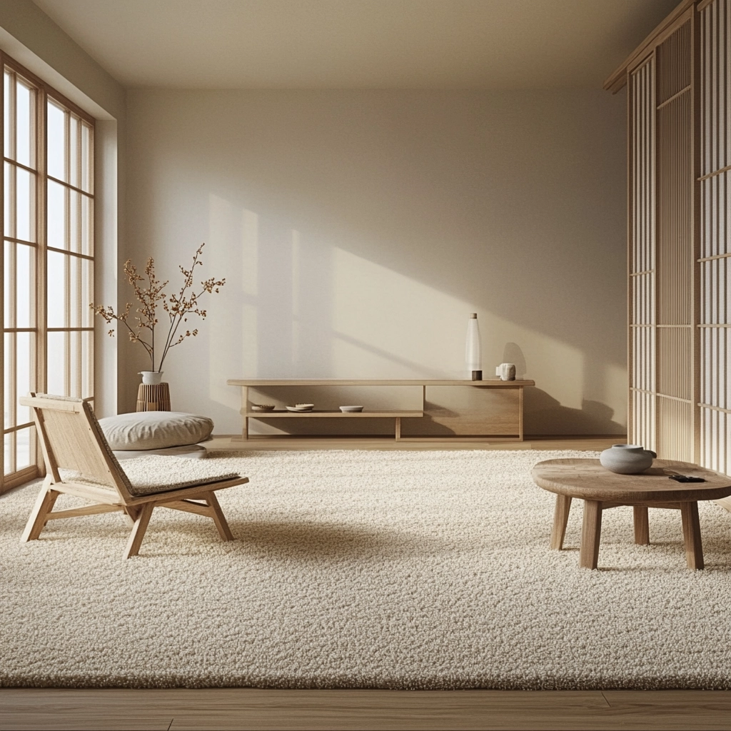 wool carpet living room 37