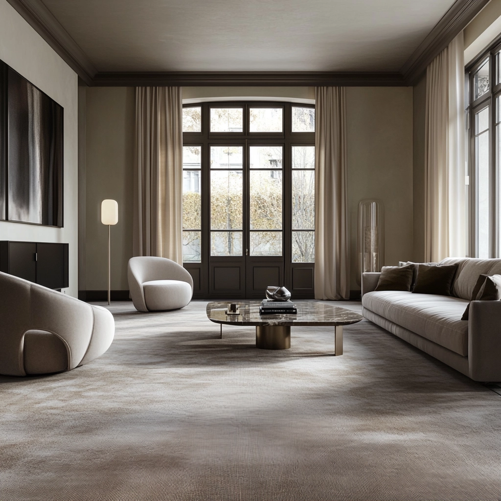 wool carpet living room 43