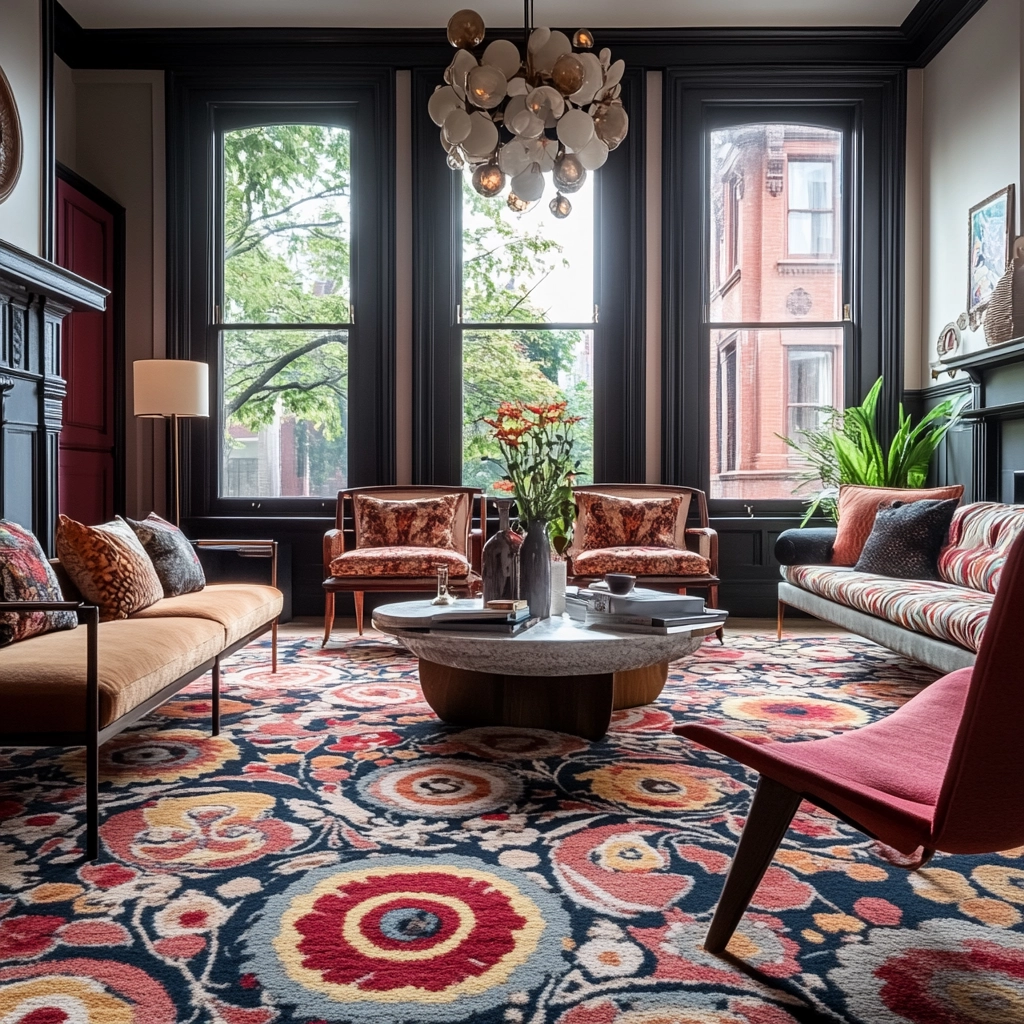 wool carpet living room 58
