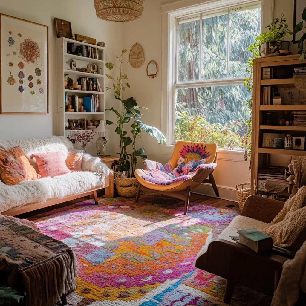 wool carpet living room 7
