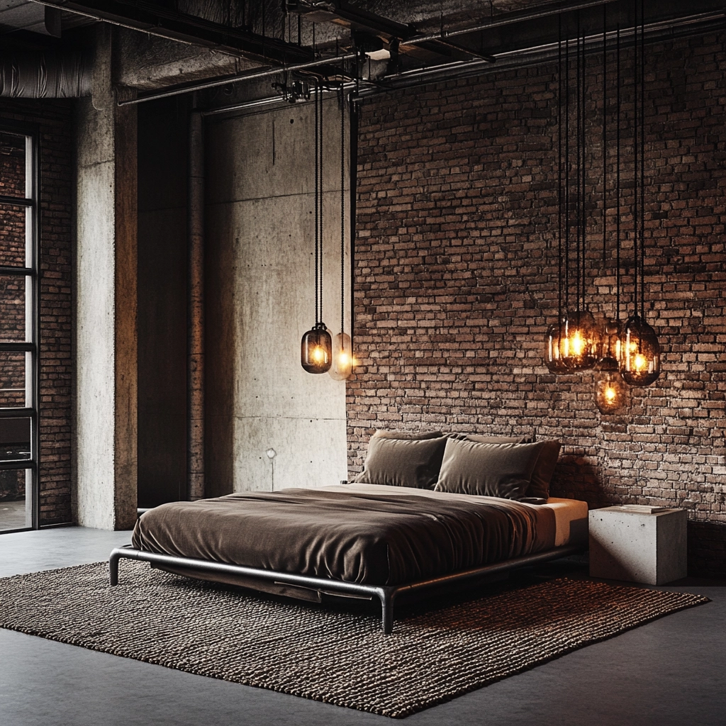 woven rug bedroom 12