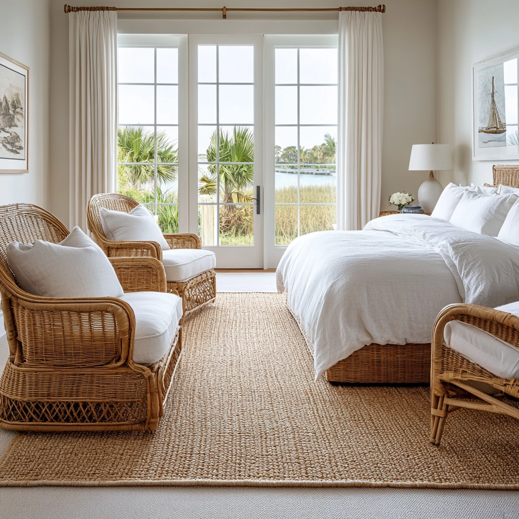 woven rug bedroom 21