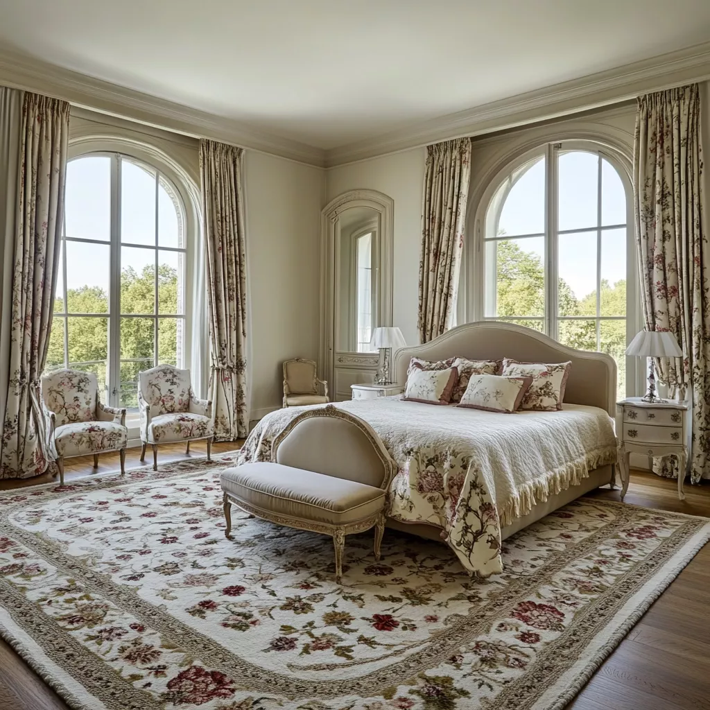 woven rug bedroom 43