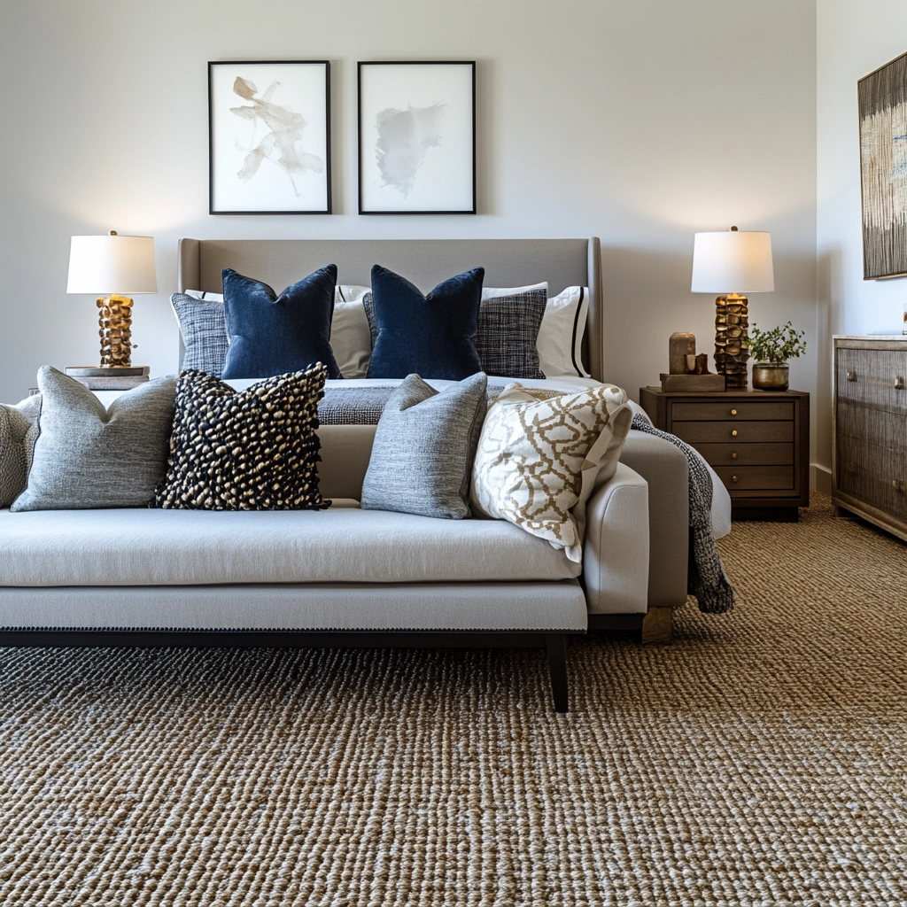woven rug bedroom 49
