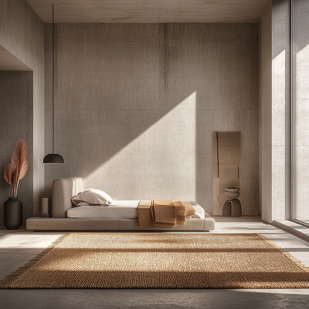 woven rug bedroom 65