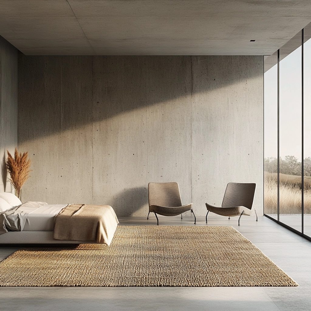 woven rug bedroom 66