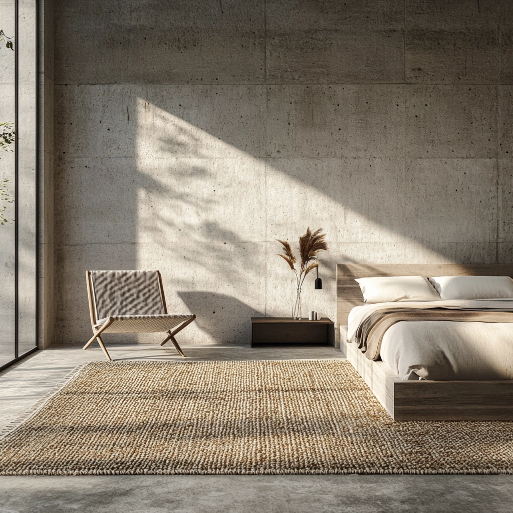 woven rug bedroom 67