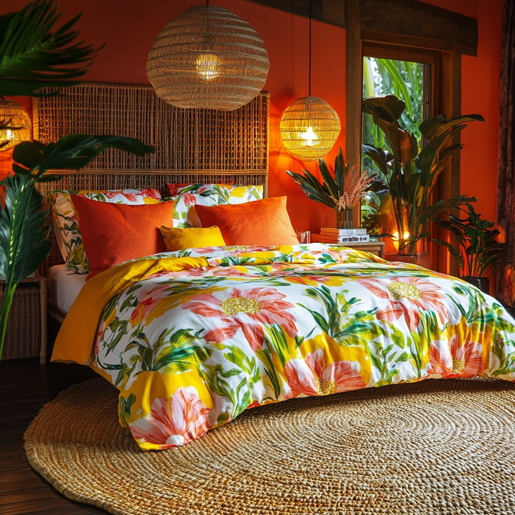 woven rug bedroom 70