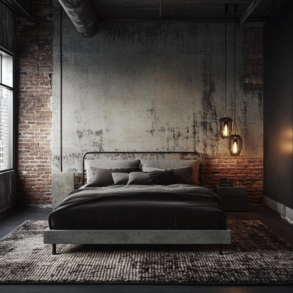 woven rug bedroom 9