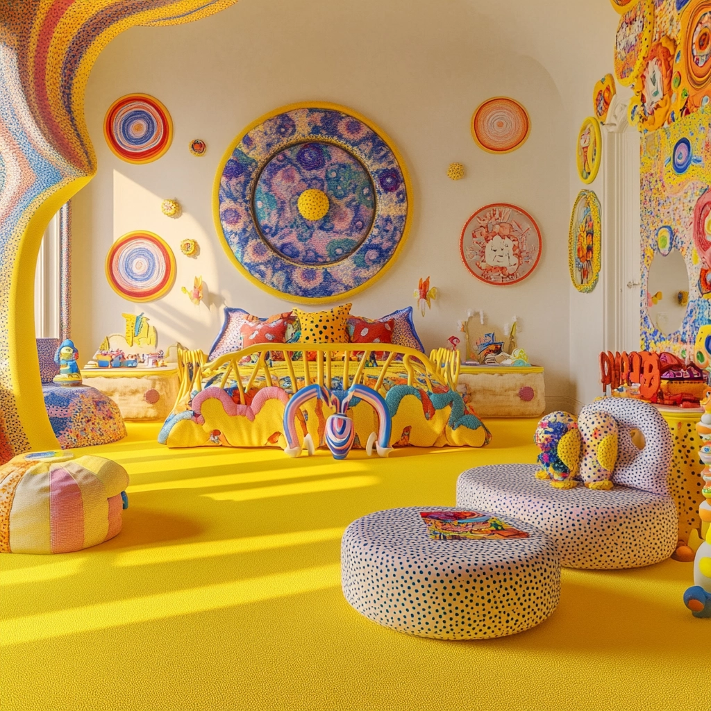yellow carpet bedroom 29