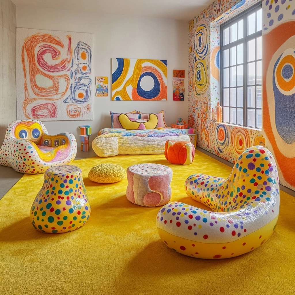 yellow carpet bedroom 32
