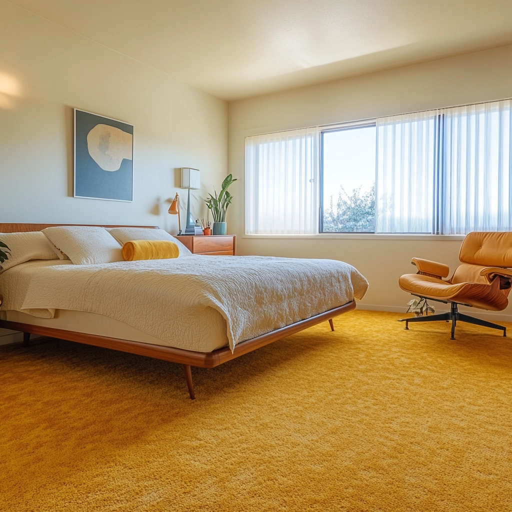 yellow carpet bedroom 52