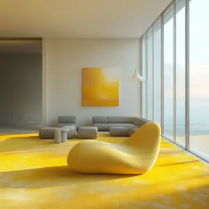 Yellow Carpet Living Room: Embracing Vibrancy and Style yellow carpet living room 1
