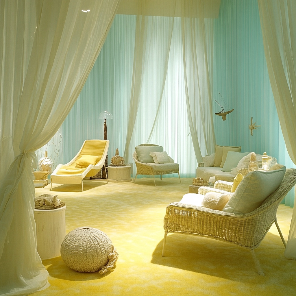 yellow carpet living room 62