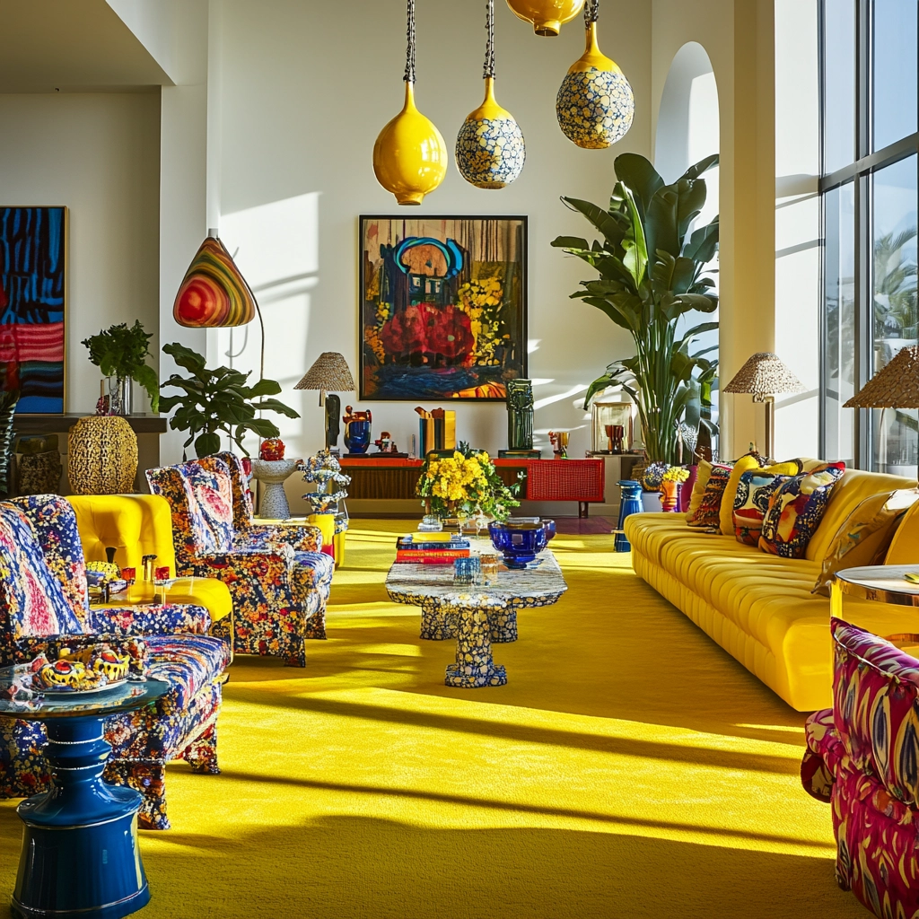 yellow carpet living room 65