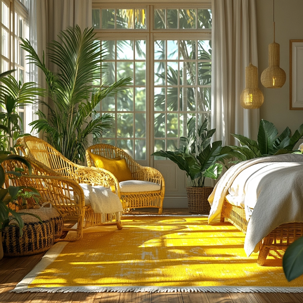 yellow rug bedroom 28