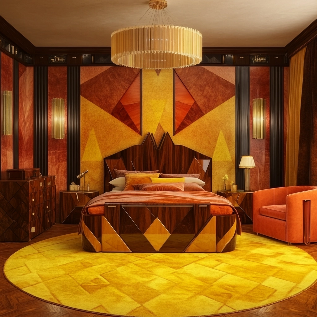 yellow rug bedroom 29