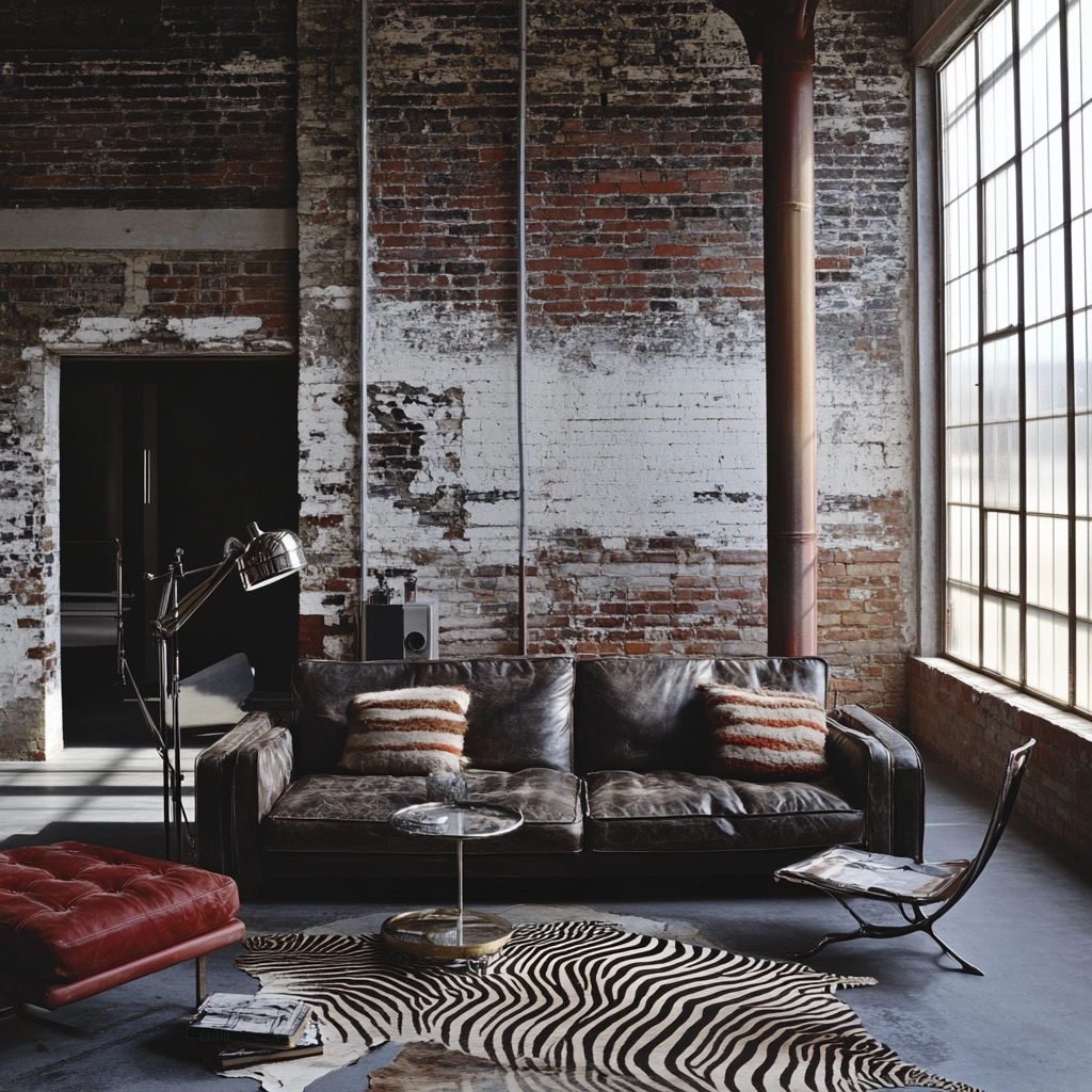 zebra carpet living room 13
