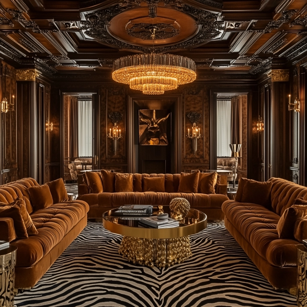 zebra carpet living room 31