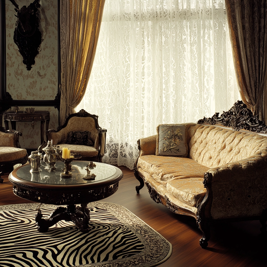 zebra carpet living room 35