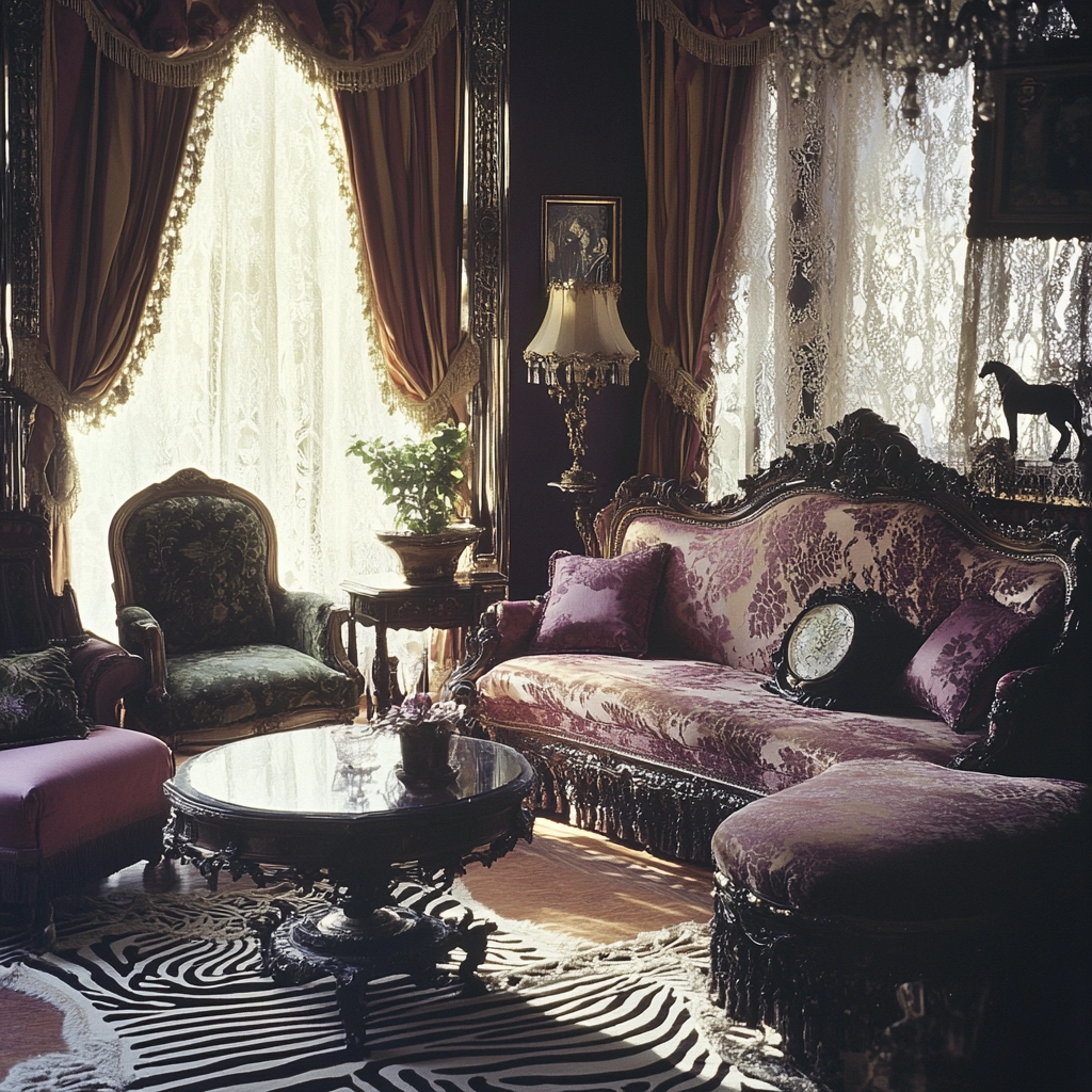 zebra carpet living room 36
