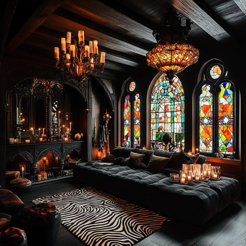 zebra carpet living room 55