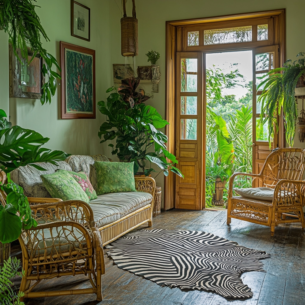 zebra carpet living room 65