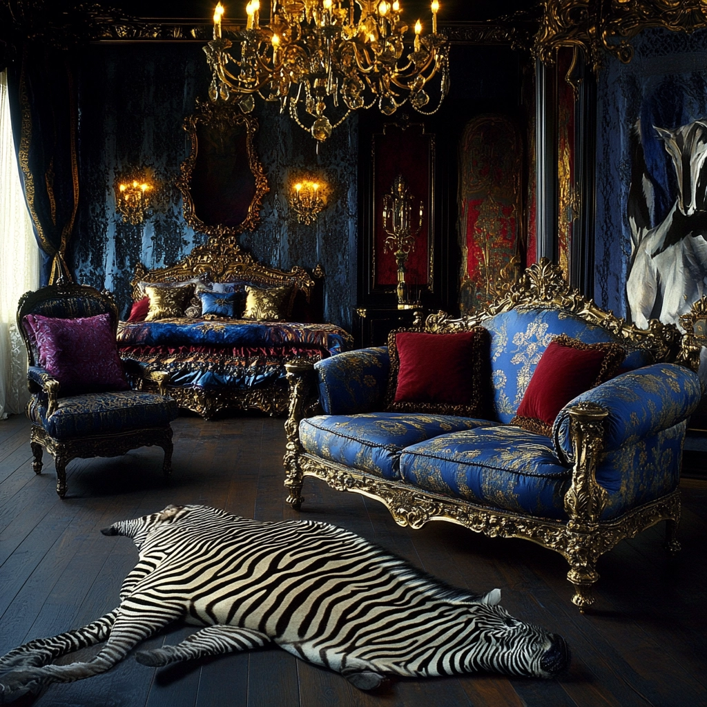 zebra rug bedroom 22