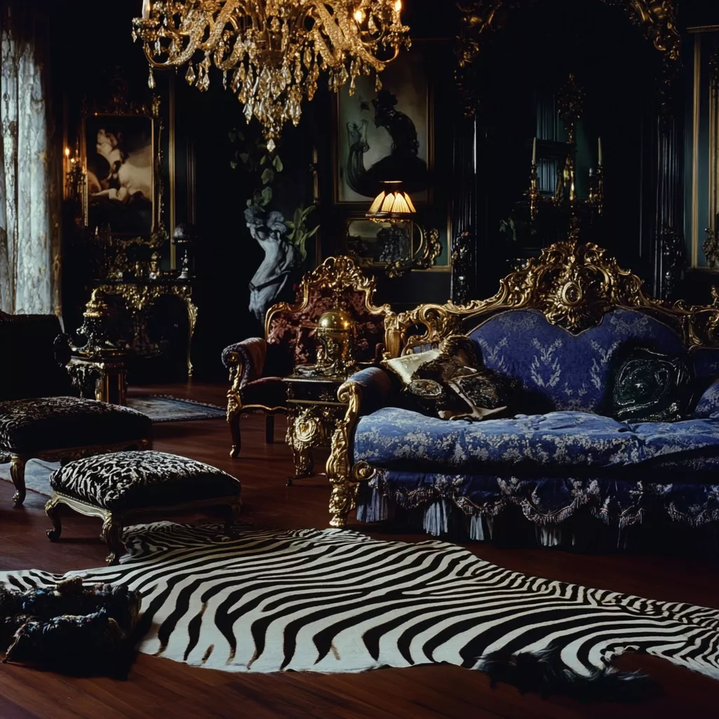 zebra rug bedroom 24