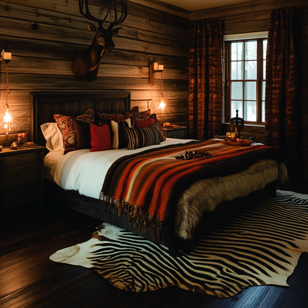 zebra rug bedroom 30