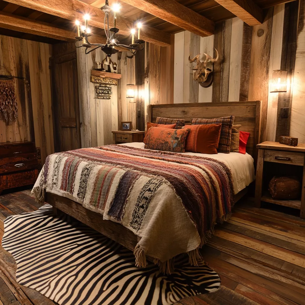 zebra rug bedroom 32