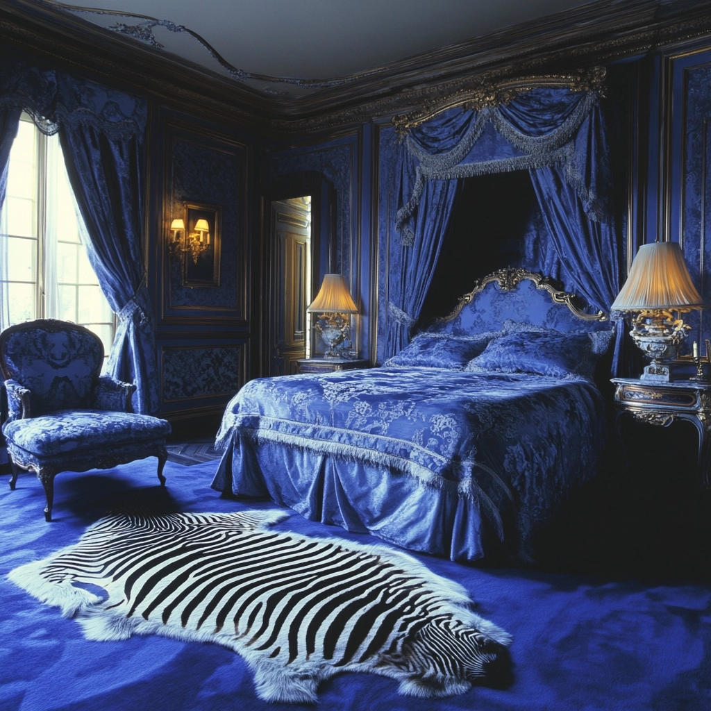 zebra rug bedroom 48